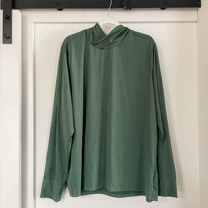 REI Men’s Sahara Sun Hoodie, Forest Green, XXL